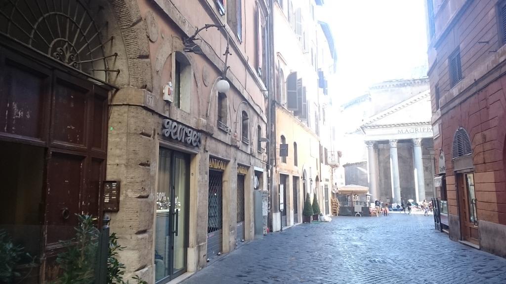 Al Pantheon Con Thomas Mann Panzió Róma Kültér fotó